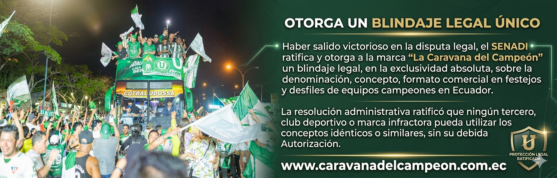Caravana del Campeòn Victoria Legal DUKERS 1