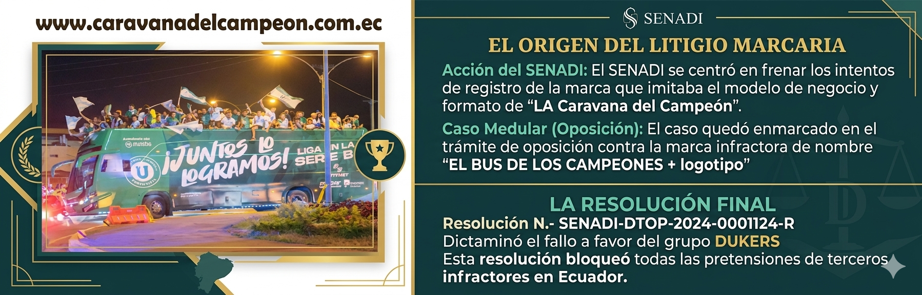 Caravana del Campeòn Victoria Legal DUKERS 3