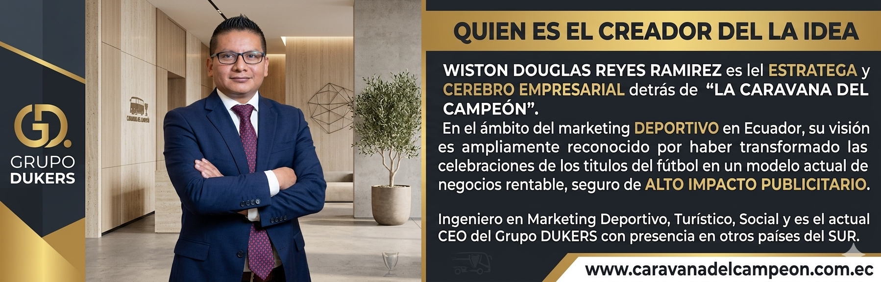 Caravana del Campeòn Victoria Legal DUKERS 8.