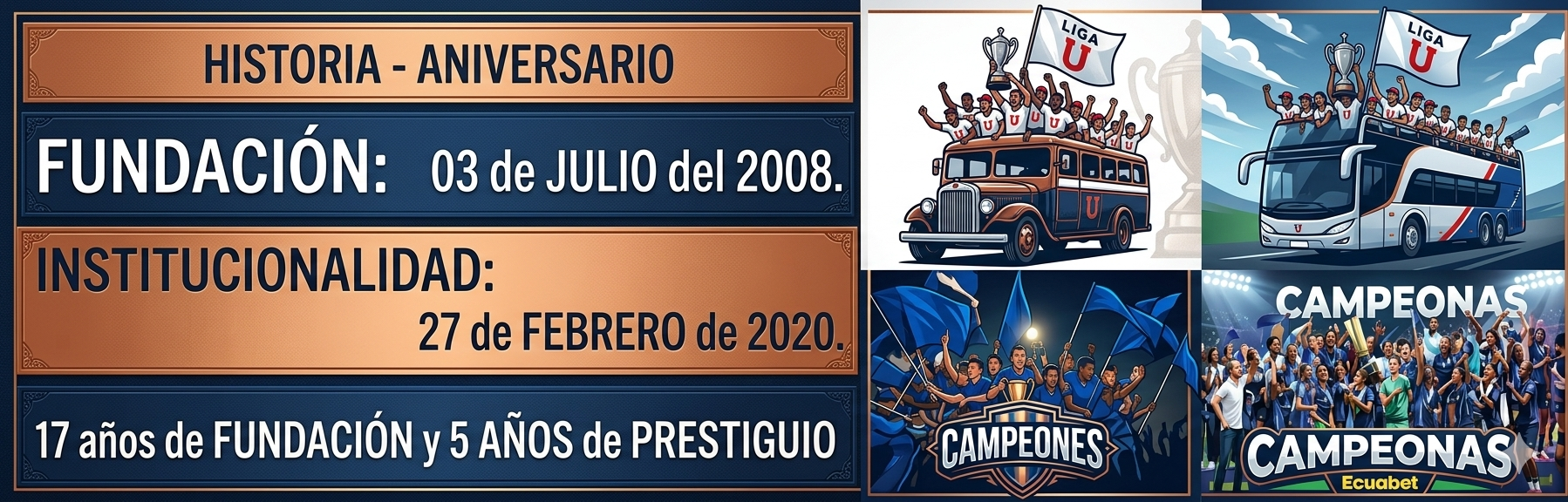 Trayectoria y Prestigio Caravana del Campeòn