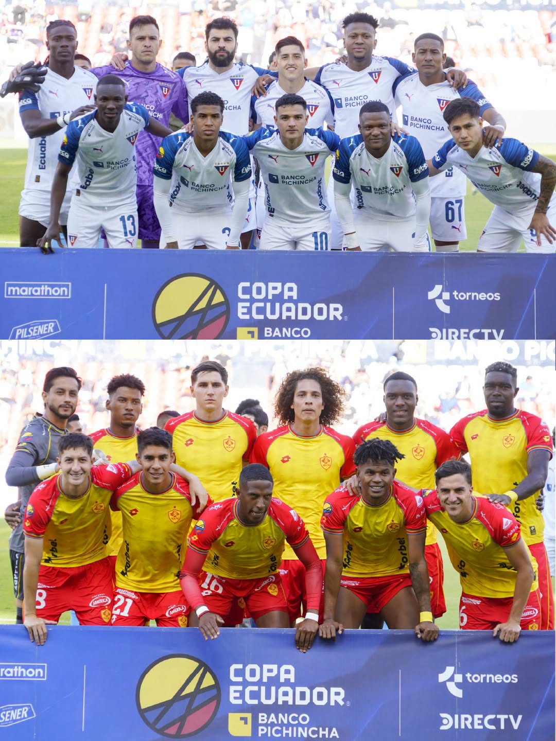 Liga de Quito VS Aucas 4tos de final Copa Ecuador 2024 Dukers Group