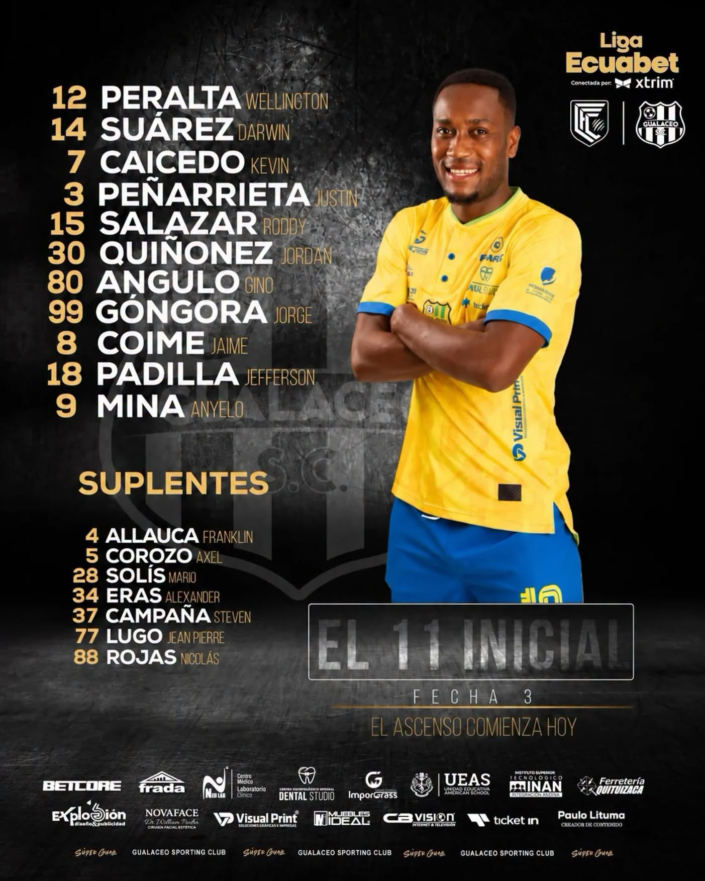 Cumbaya VS Gualaceo Serie B ecuador 1