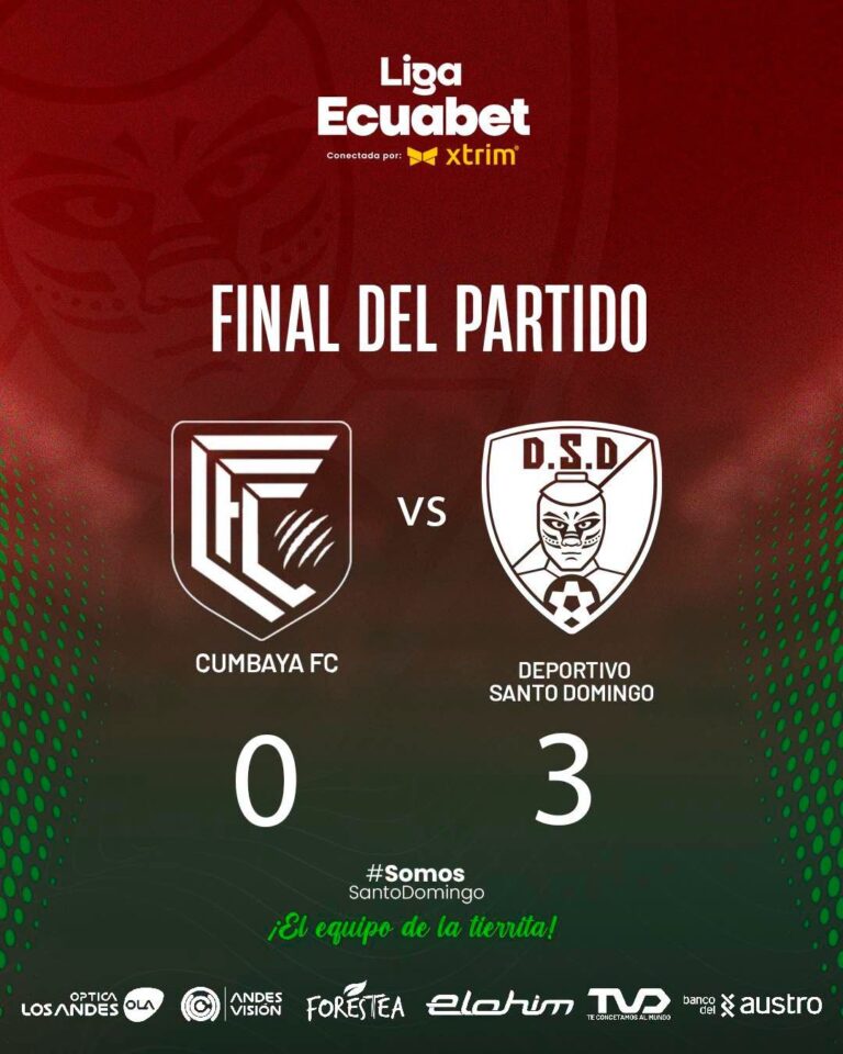 Cumbaya VS Santo Domingo