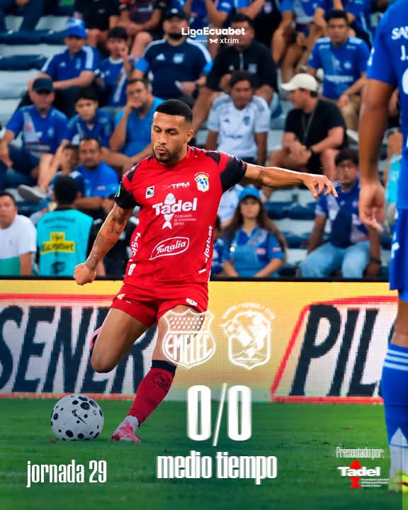 Emelec VS Manta 29ava. Fecha Liga Pro 2026 Ecuador 3