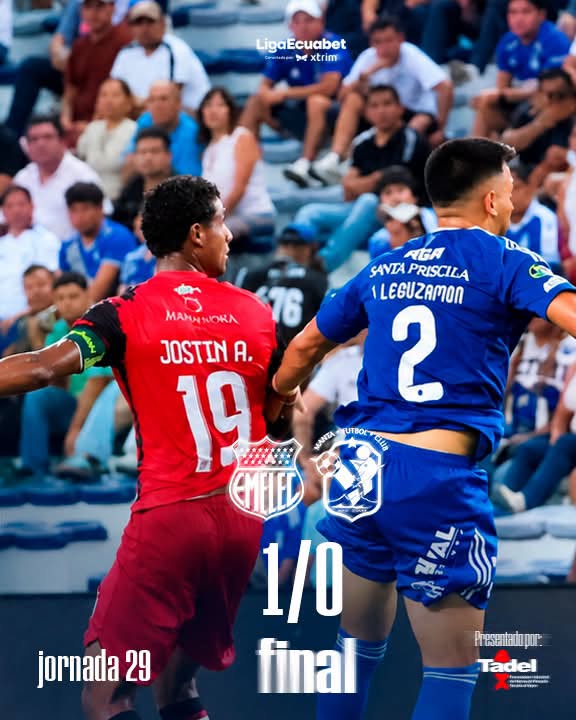 Emelec VS Manta 29ava. Fecha Liga Pro 2026 Ecuador 4