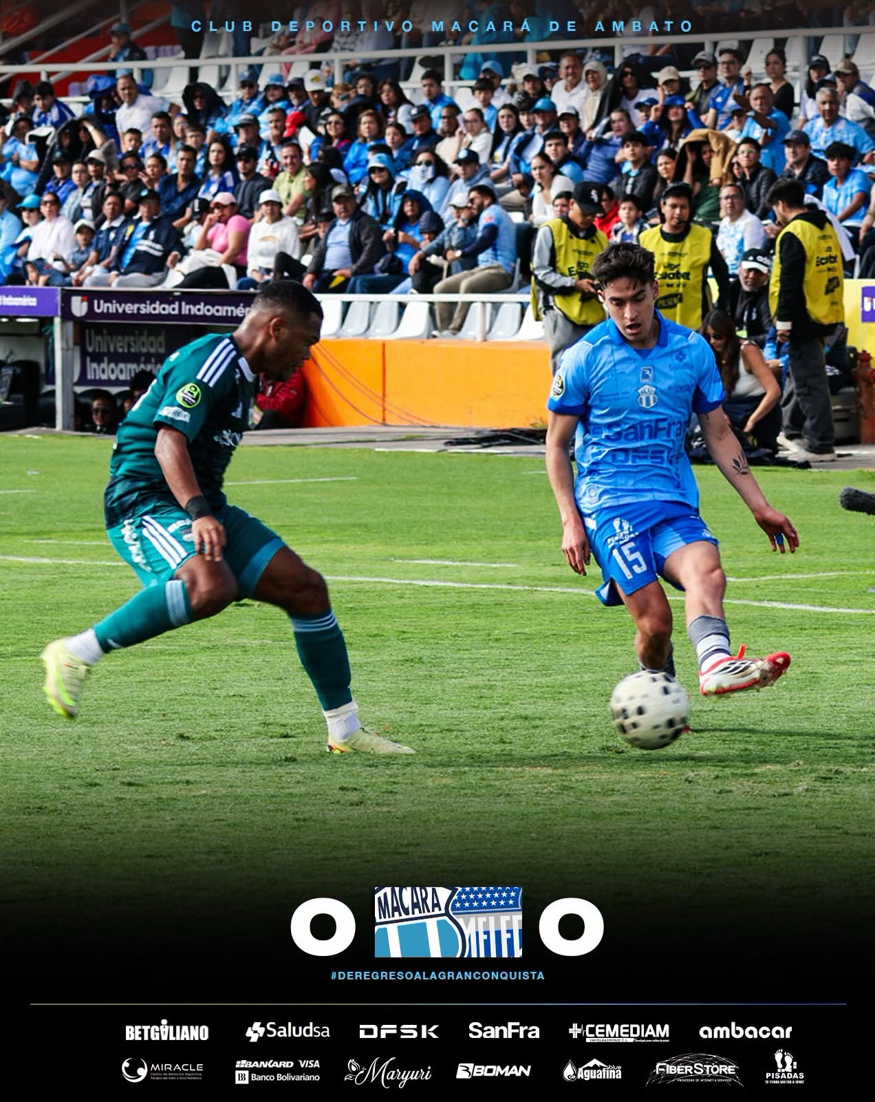 Macara VS Emelec 30ava. Fecha Liga Pro 2026 Ecuador 2