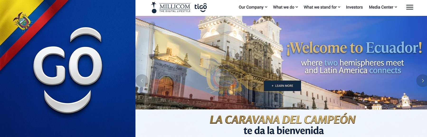 Bienvenido TIGO Ecuador