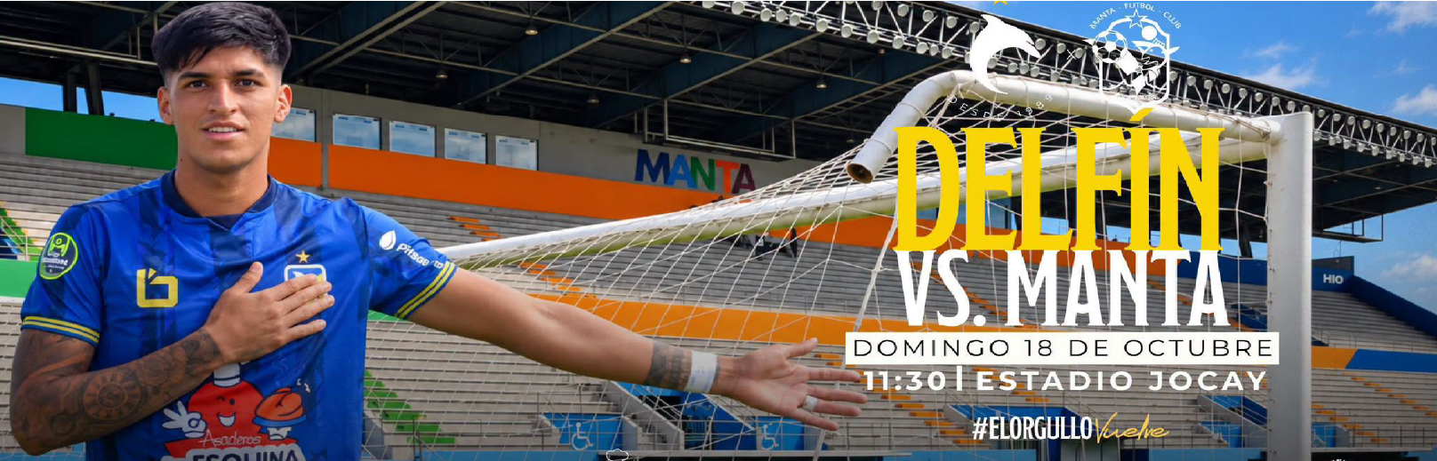 Delfín VS Manta 3era. fecha Hexagonal 2 Liga Pro 2026 Fixture