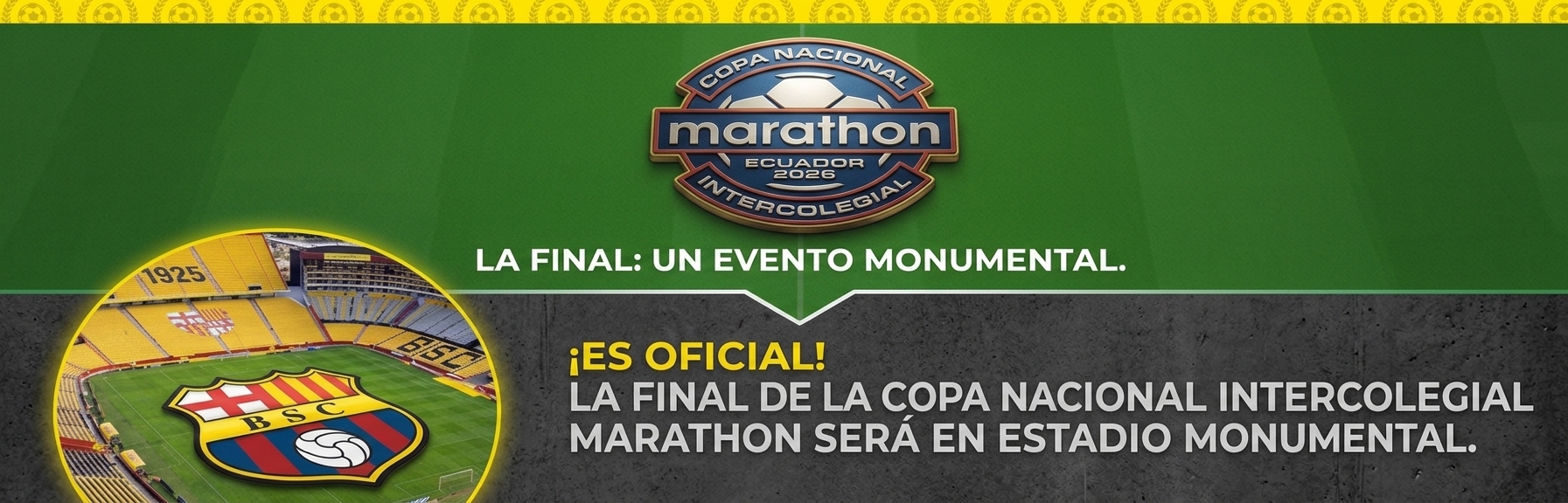 Estadio Monumental Final Copa Marathon