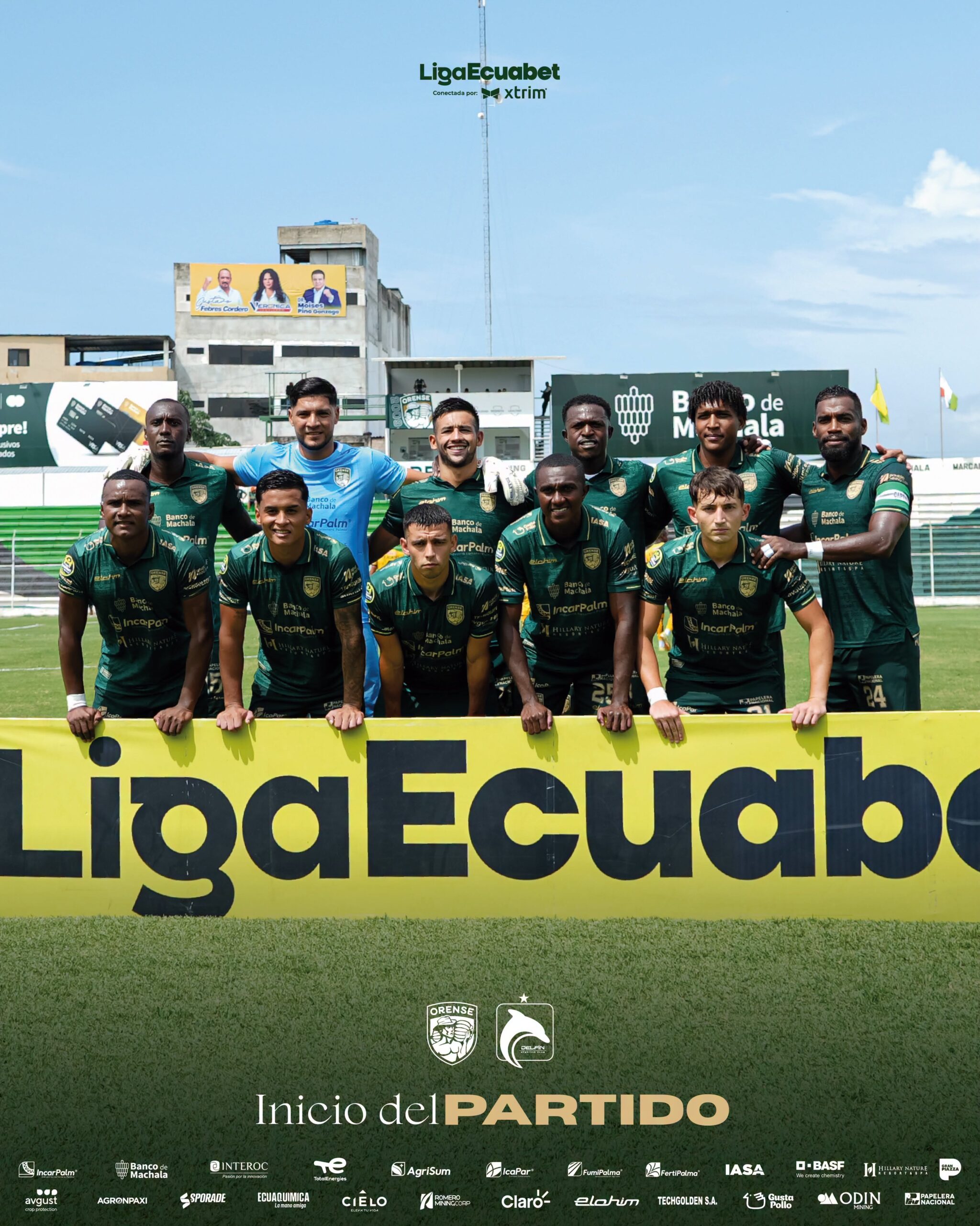 Orense VS Delfin 4ta. Fecha Hexagonal Ecuador 1