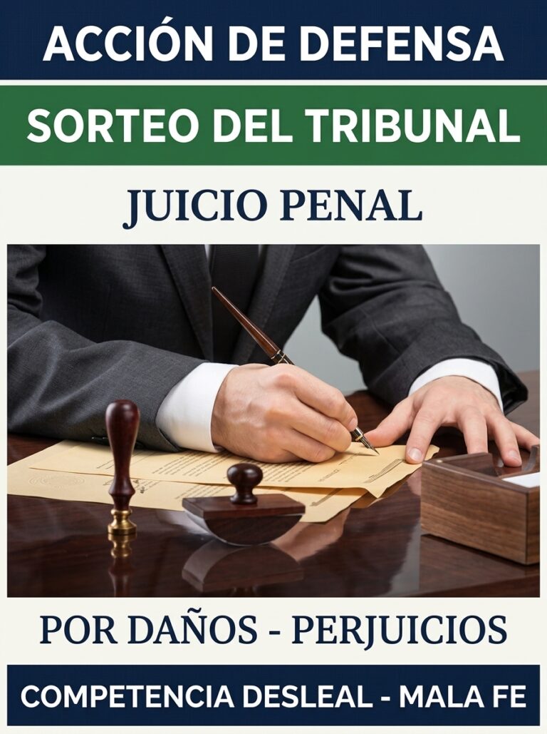 SORTEO del TRIBUNAL
